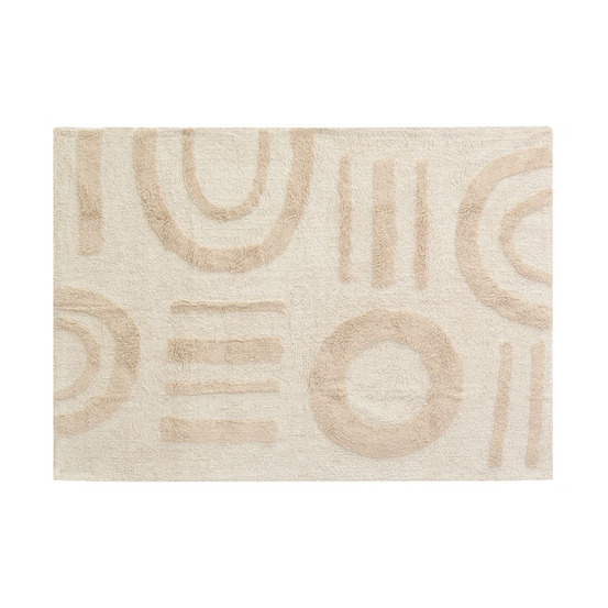 Tapis en coton tufté