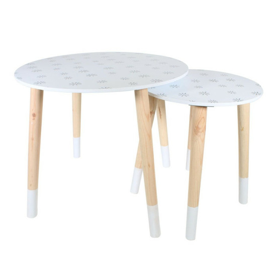 Lot de 2 tables enfant