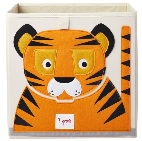 Cube de rangement tigre