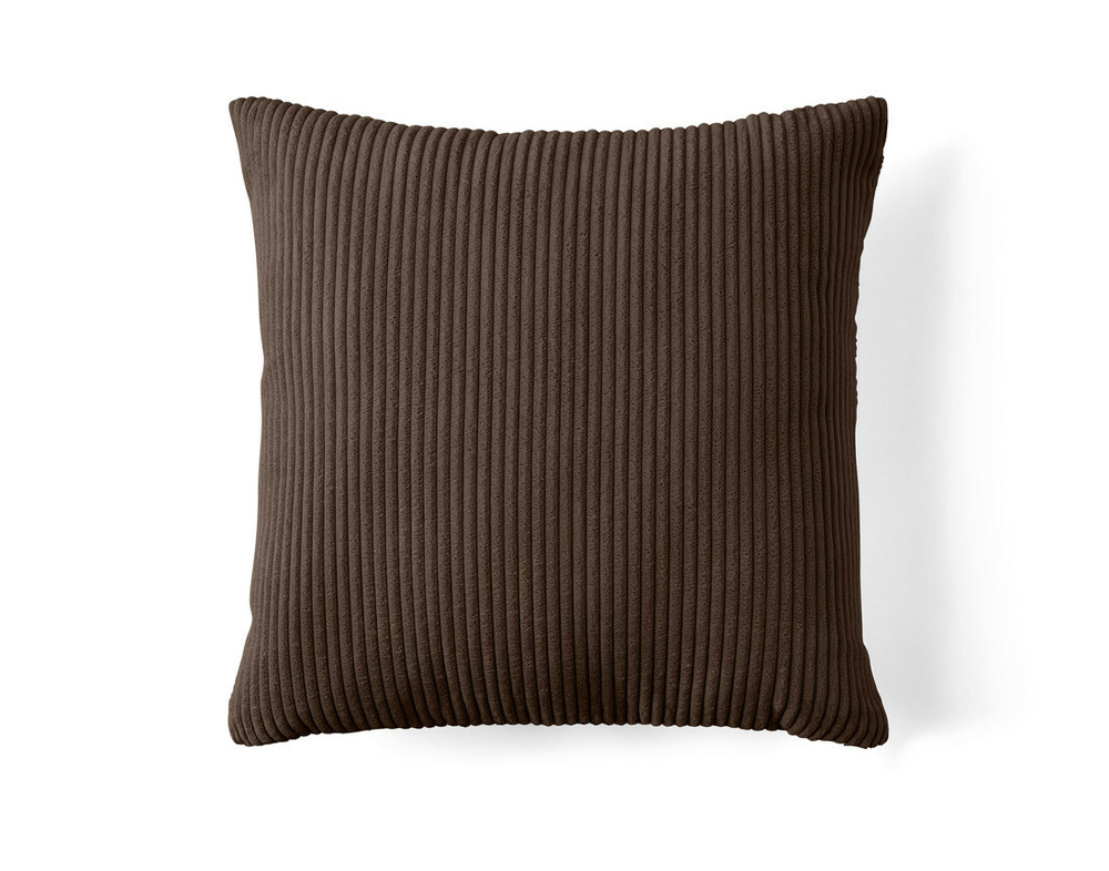 Selma - coussin - en velours côtelé - 60x60 cm