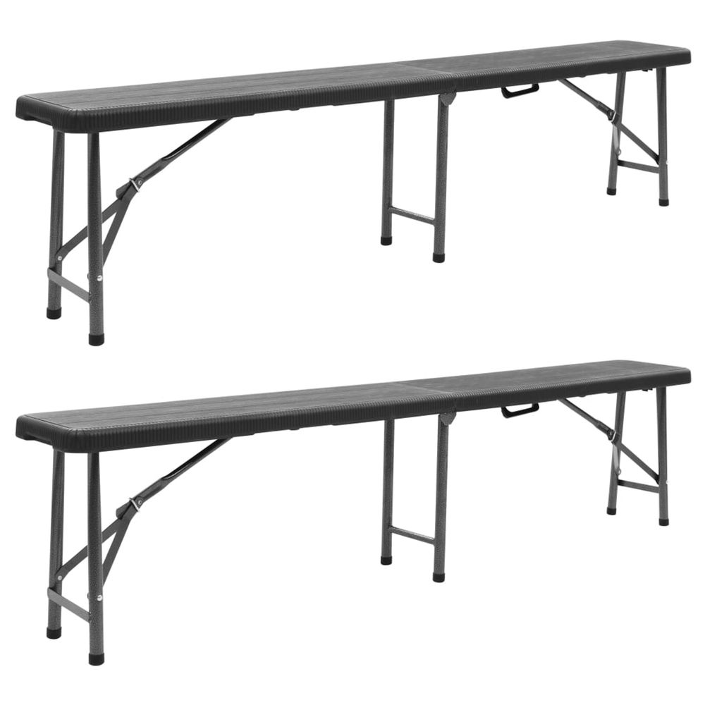 VIDAXL BANCS DE JARDIN PL 2-(917343)