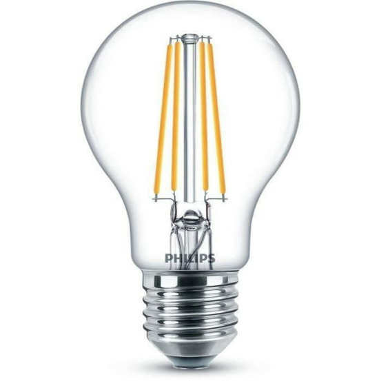 Philips led classic 60w standard e27 blanc chaud non dimmable lot de 2