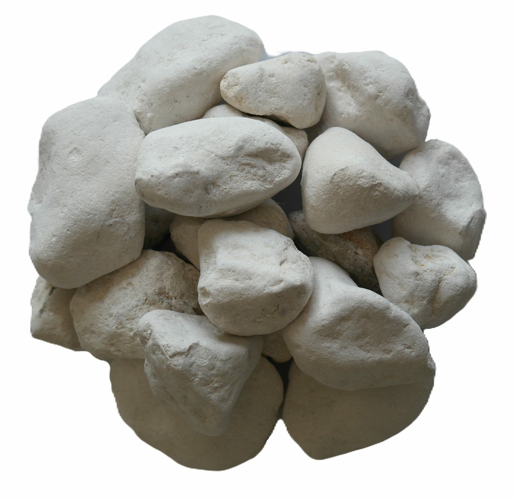 Galet roulé blanc de provence 30/50 en big bag de 350 KG