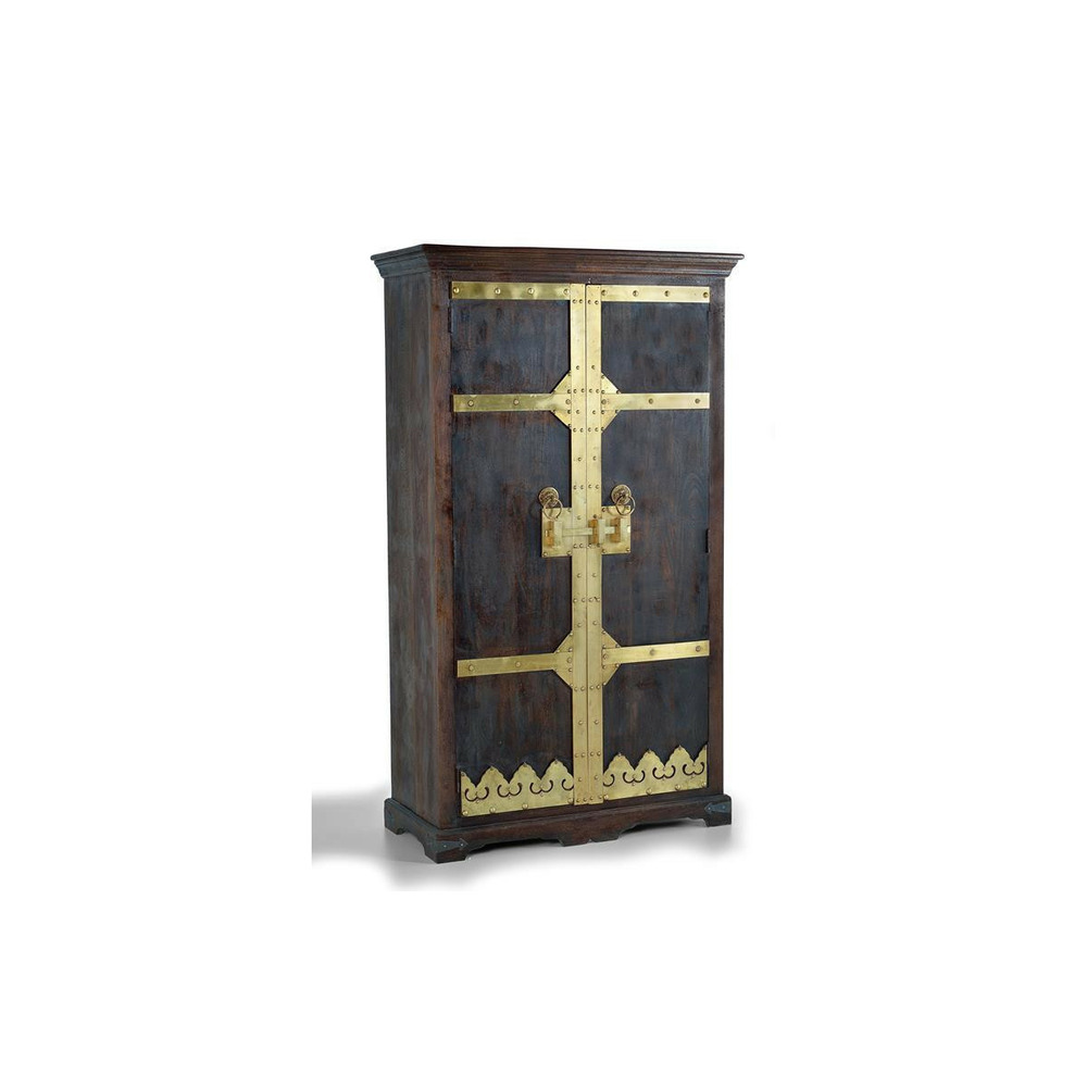 Armoire bronze bois-bronze marron - décoration d'autrefois