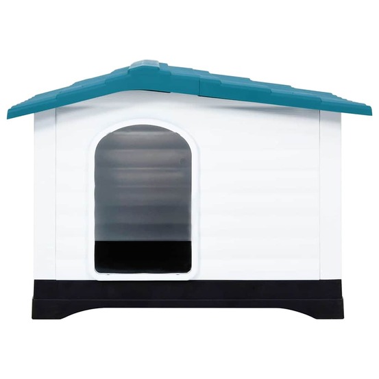 Niche pour chien bleu 90,5x68x66 cm polypropylène