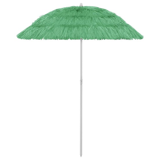 Parasol de plage hawaii vert 180 cm
