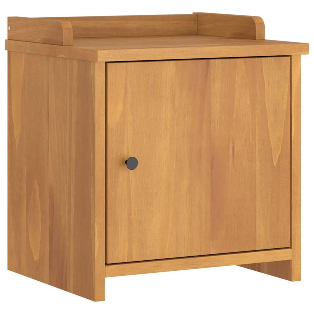 Banc de couloir sandnes 45x40x50 cm bois de pin massif