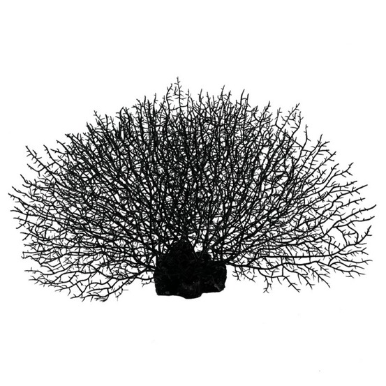 Décoration en corail en silicone pour aquarium, arbre de corail noir