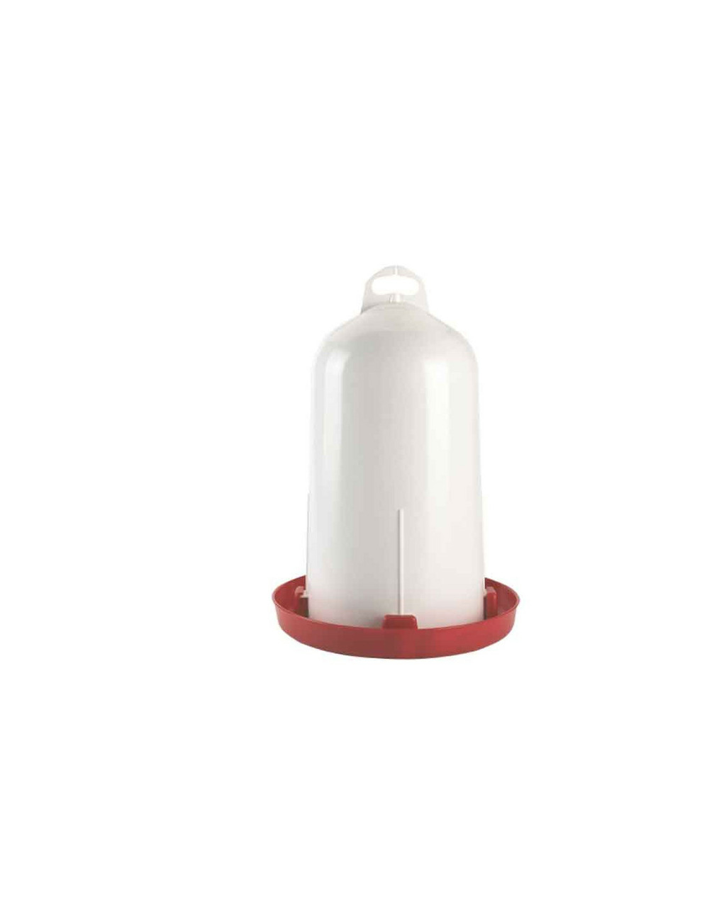 Abreuvoir volailles double corps pvc 12l - alimentation auto