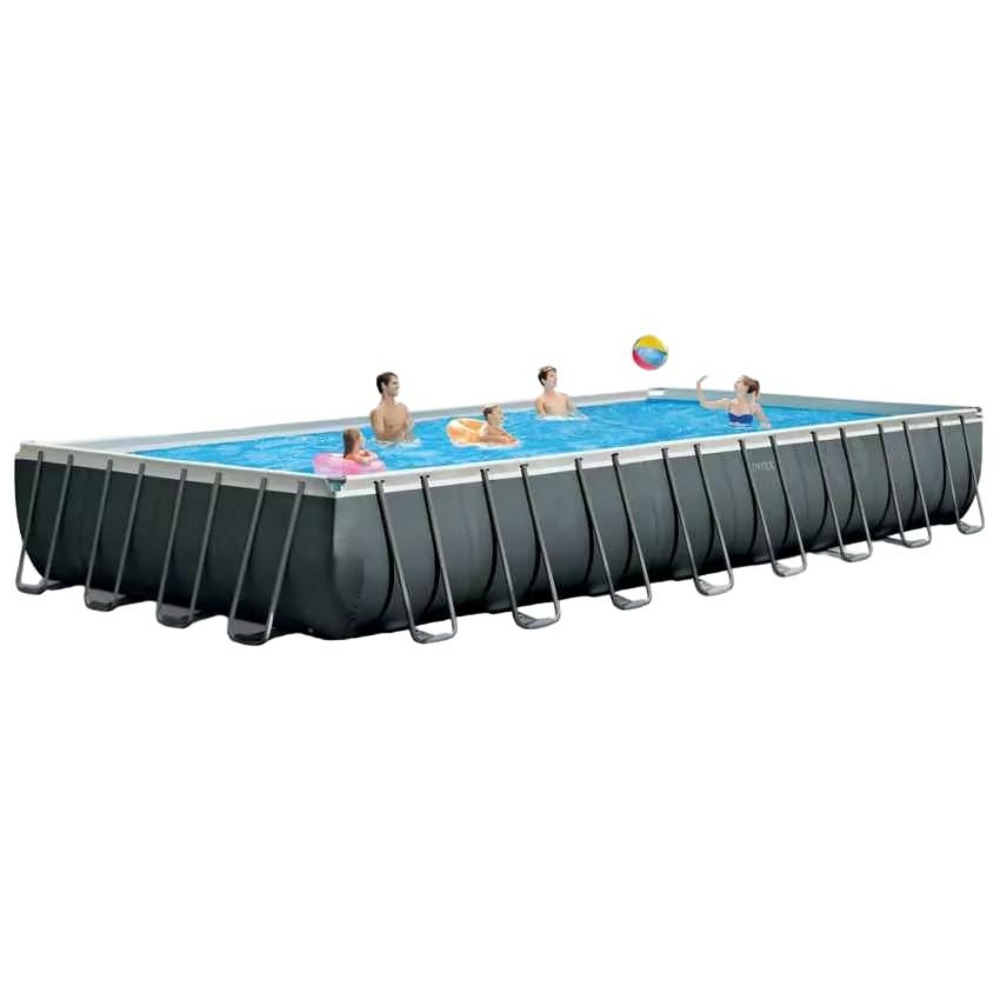 Piscine hors-sol rectangulaire 975x488x132 intex filtre ref 26378 gili