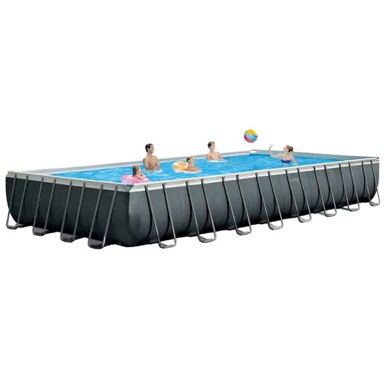 Piscine hors-sol rectangulaire 975x488x132 intex filtre ref 26378 gili