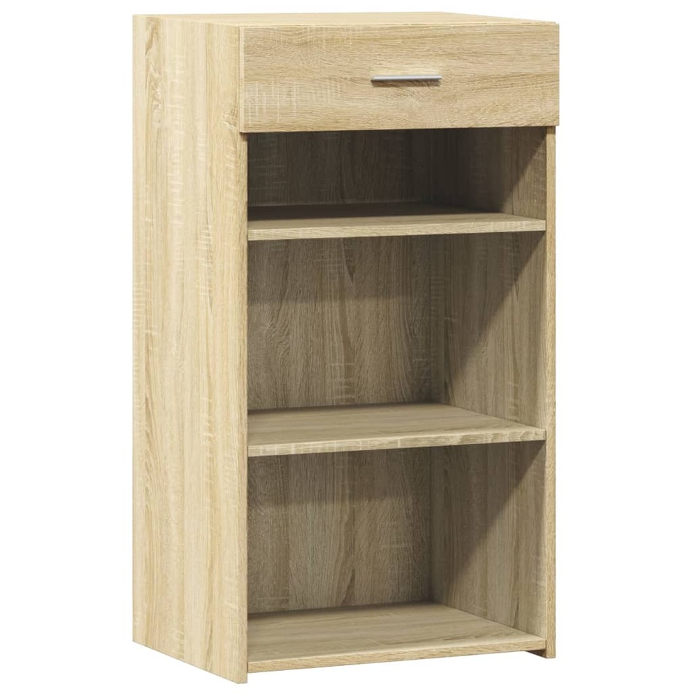 Buffet bahut commode armoire meuble de rangement organisateur cuisine salle de séjour salon sonoma 50 x 42,5 x 93 cm bois d'i