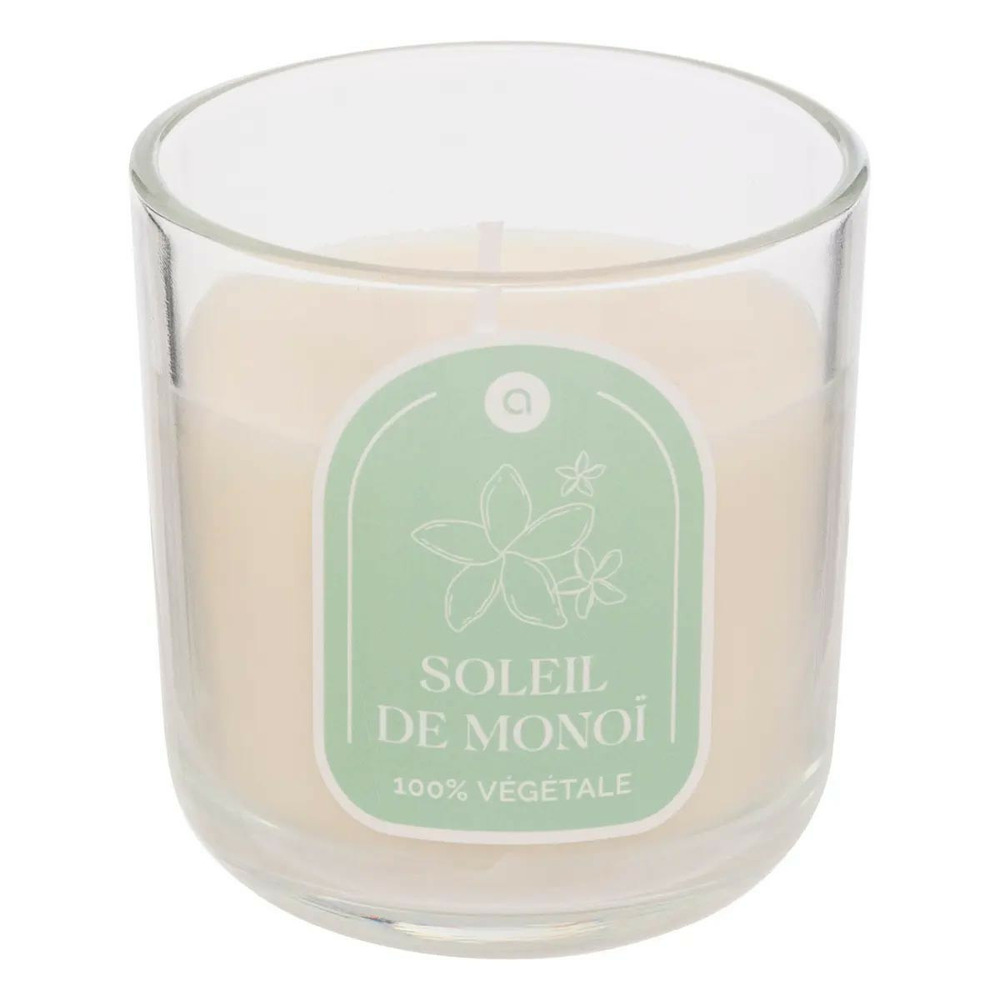 Bougie parfumée en verre 