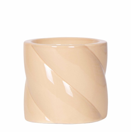 Pot décoratif candy - pêche