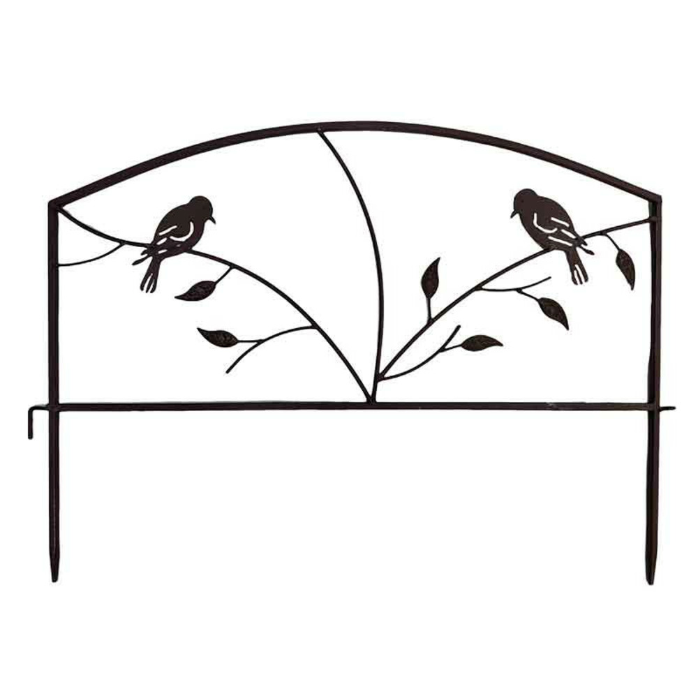 Barrière jardin oiseaux 57x41cm
