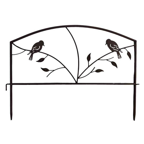 Barrière jardin oiseaux 57x41cm