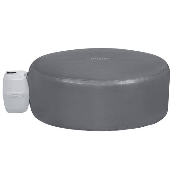 Housse pvc et pom gris