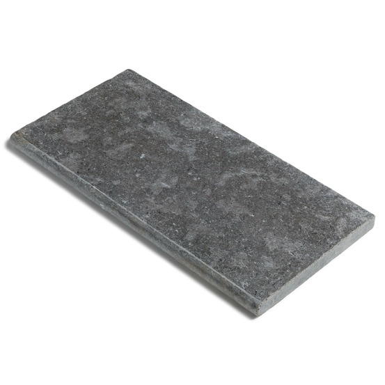 Dessus de marche pierre d'egypte grise 60x30x3 cm bord 1/2 rond (à l'unité) - ro'ma nature