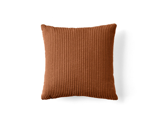 Selma - coussin - en velours côtelé - 50x50 cm