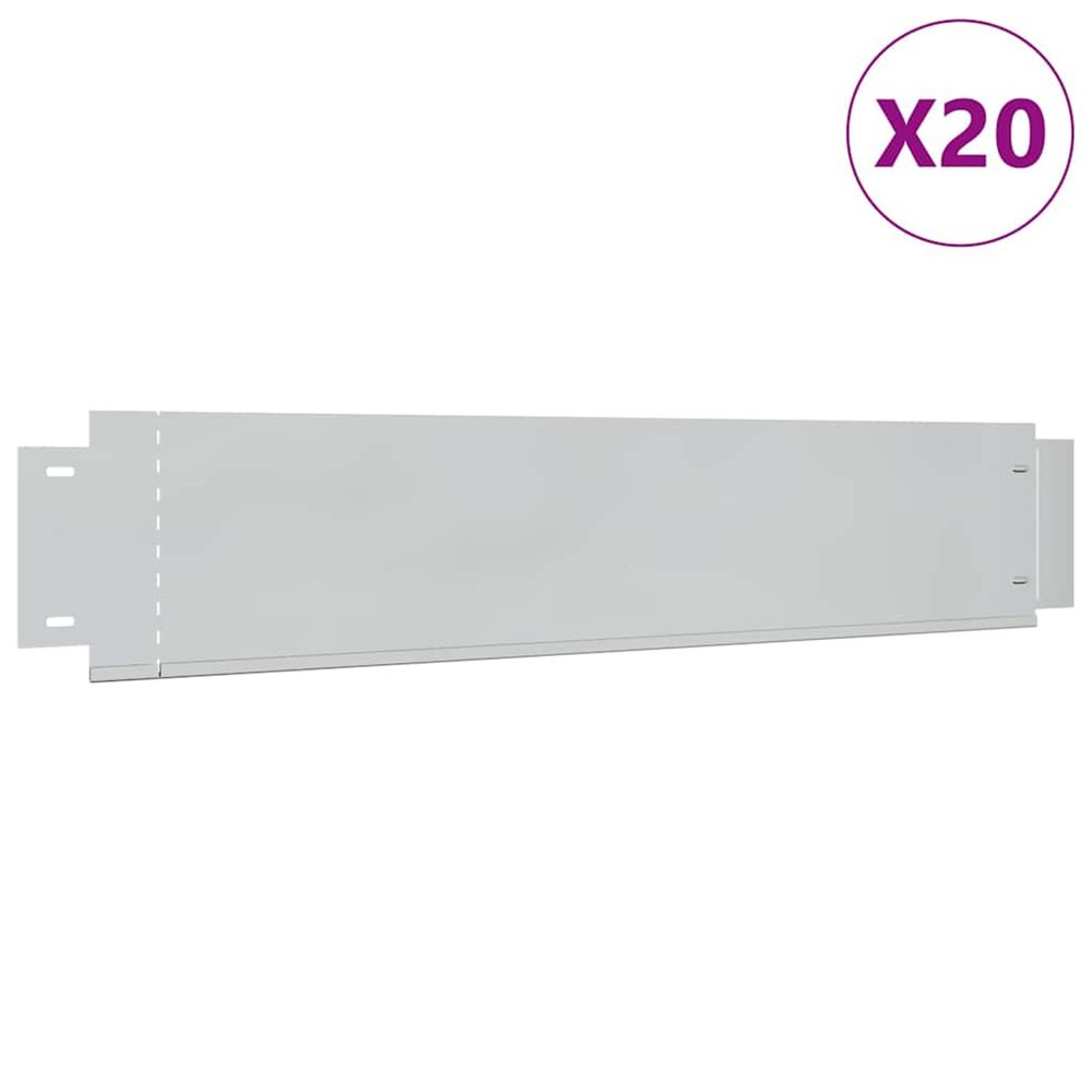 CLOTURE DE PELOUSE 20 PCS ACIE-(863014)