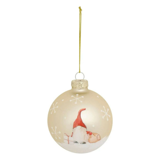 Boule de noël en verre