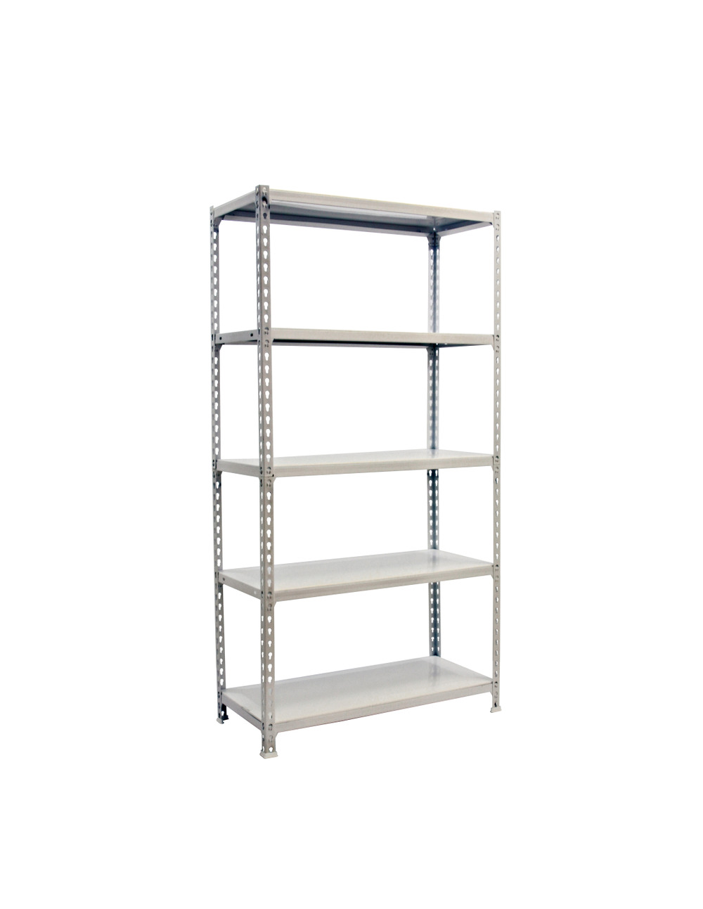 Etagère légère sans vis simonclick plus 5/400 blanc/blanc + housse blanc 2000x1000x400 - simonrack