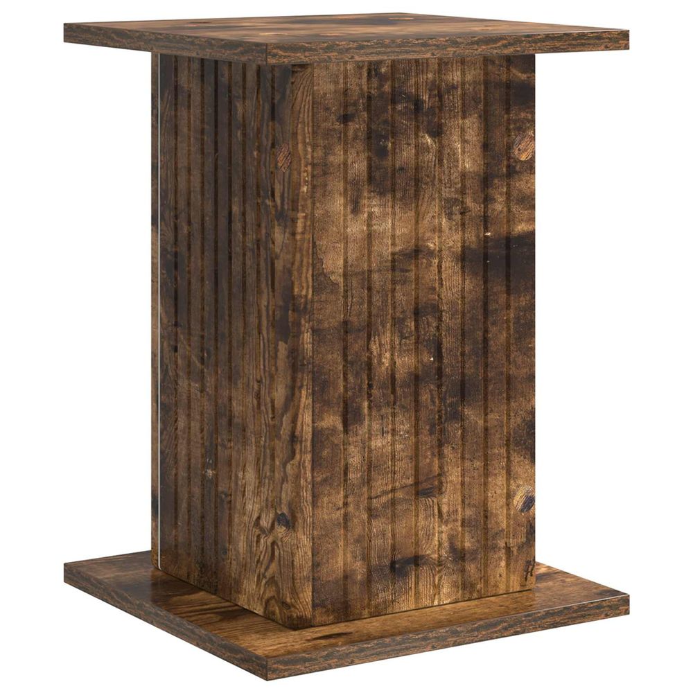 Support de plante chêne fumé 30,5 x 30 x 43 cm