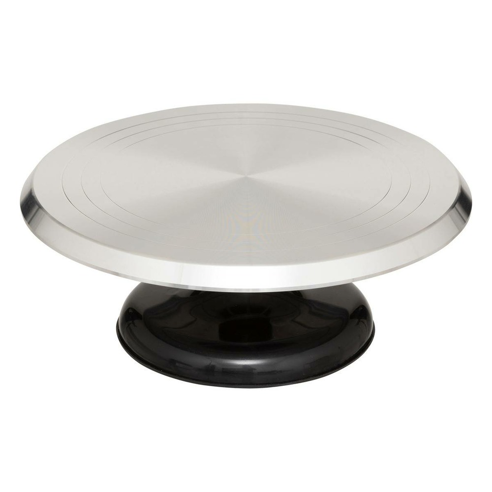 5five - plateau tournant pour gateau en aluminium