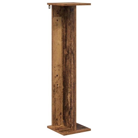 Support de plante bois ancien 25 x 25,5 x 100,5 cm
