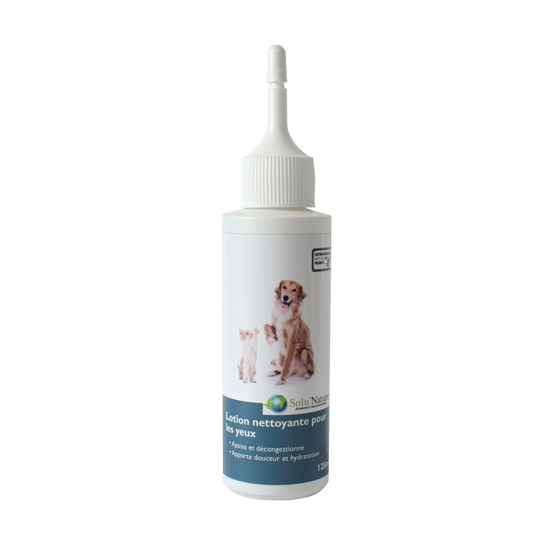 Soin pour les yeux lotion nettoyante - solunature 125 ml