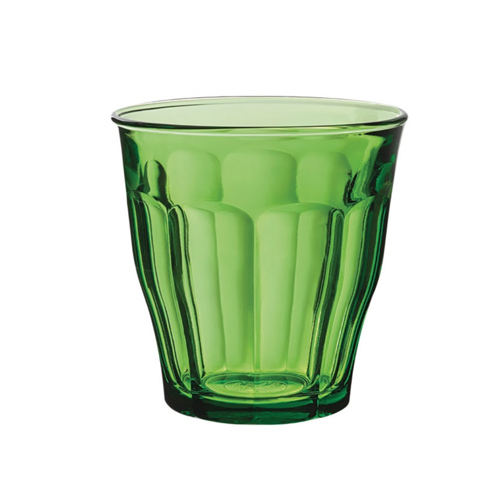Lot de 6 verres picardie vert - duralex