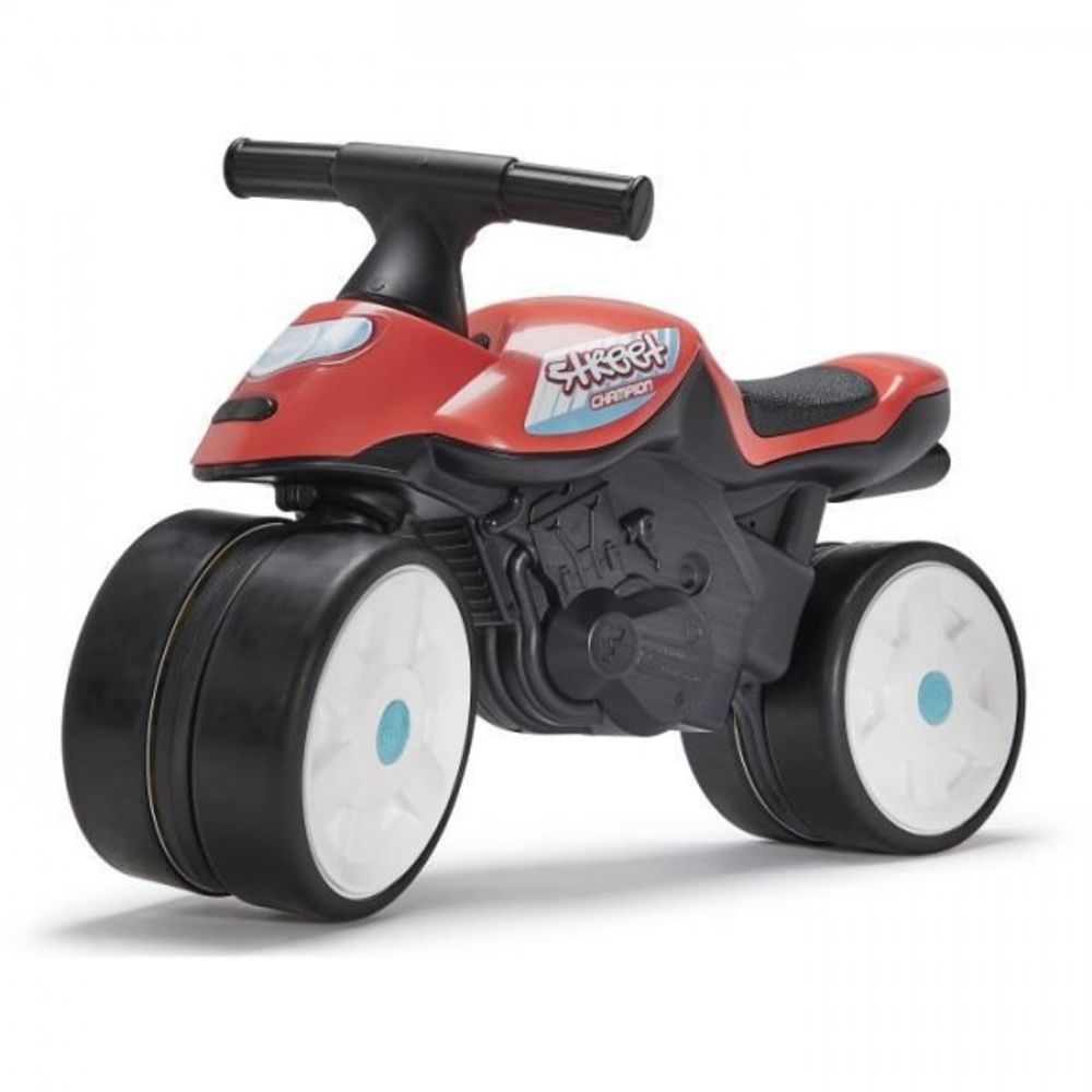 Porteur trotteur moto - - street champion - des 12 mois - 100% fabriqué en france - 40% de plastique recyclé