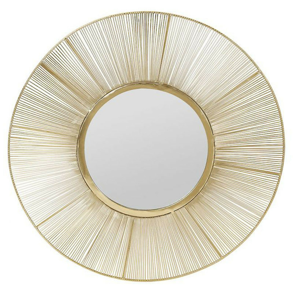 Miroir ardecor fer doré 51cm