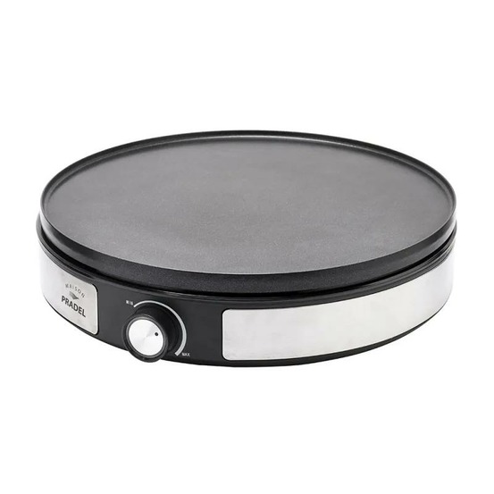 Crêpière électrique réversible pradel france 1500w