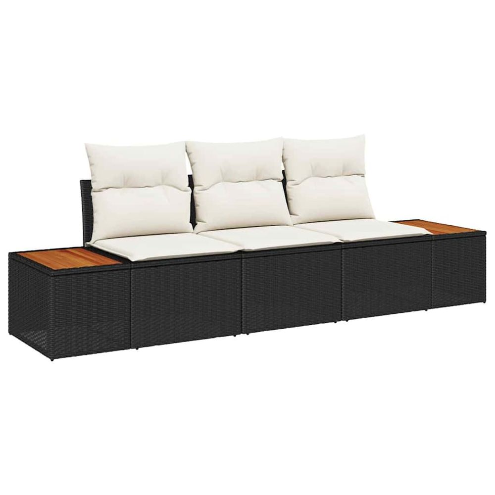 Ensemble de canapé de jardin 3 pc 3-nombre de places