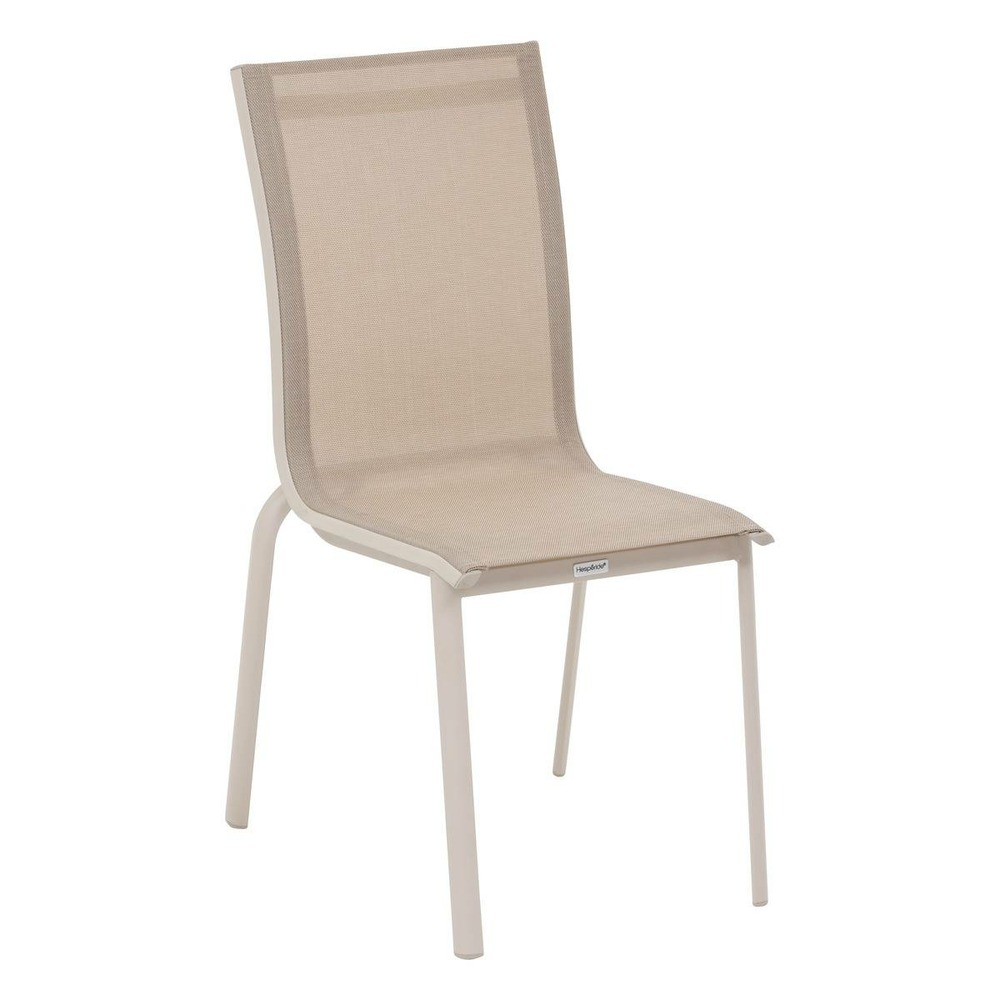 Chaise axant empilable lin & argile