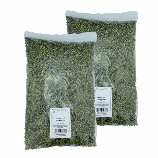 Poivre vert déshydraté - cuisine de cheffe.com