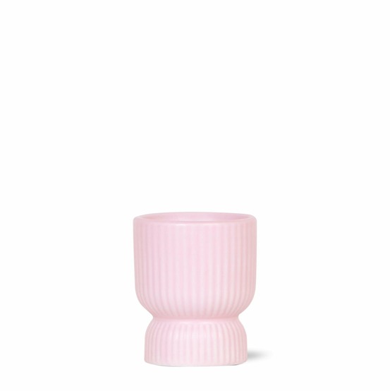 Pot décoratif diabolo rose