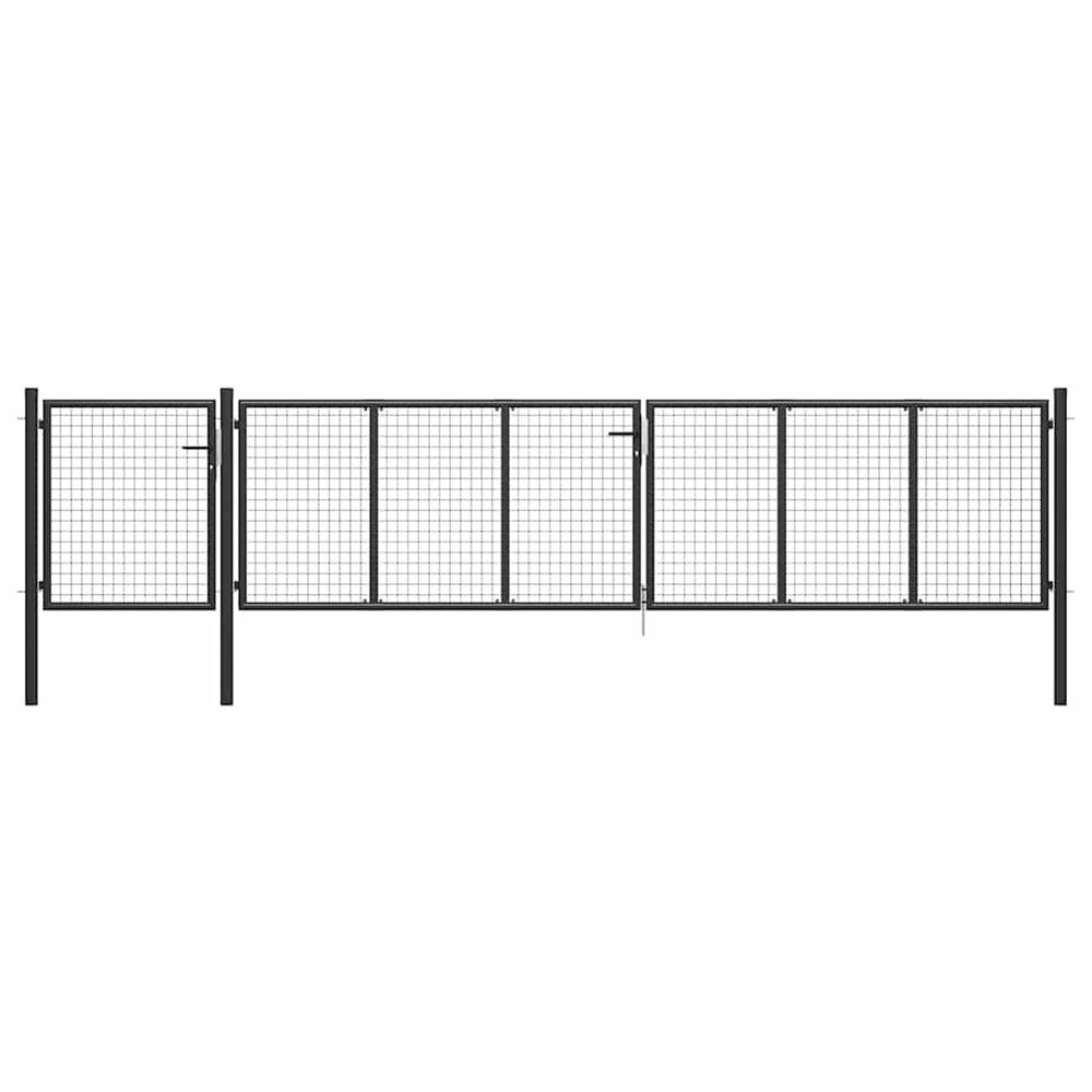 PORTAIL JARDIN ACIER 500 12-(864146)