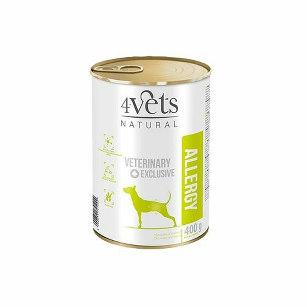 Alimentation humide 4vets chiens adultes agneau 400 g