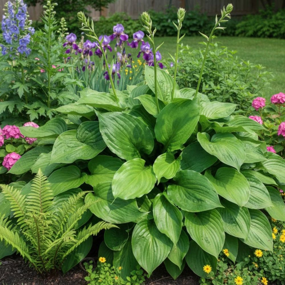Hosta ventricosa lot de 9 godets