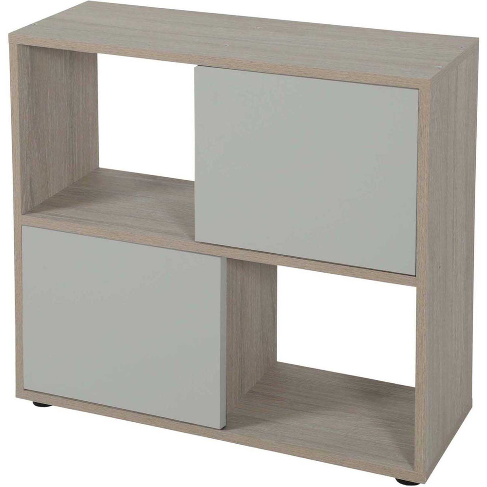 Meuble pour aquarium iseo et tana 84l gris