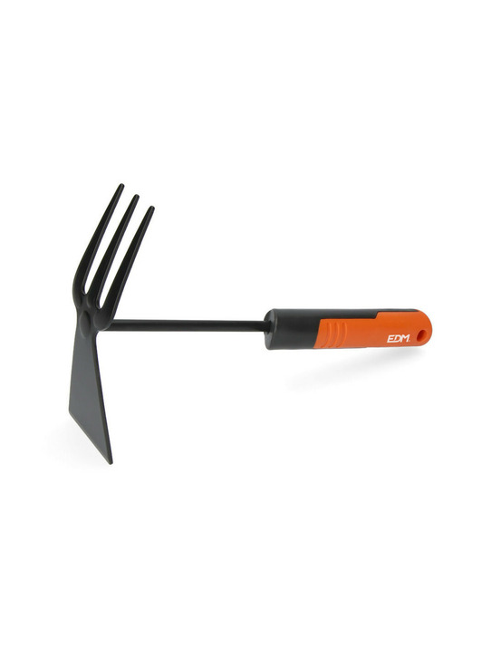 Balanceuse+râteau 31cm couleur gris/orange edm