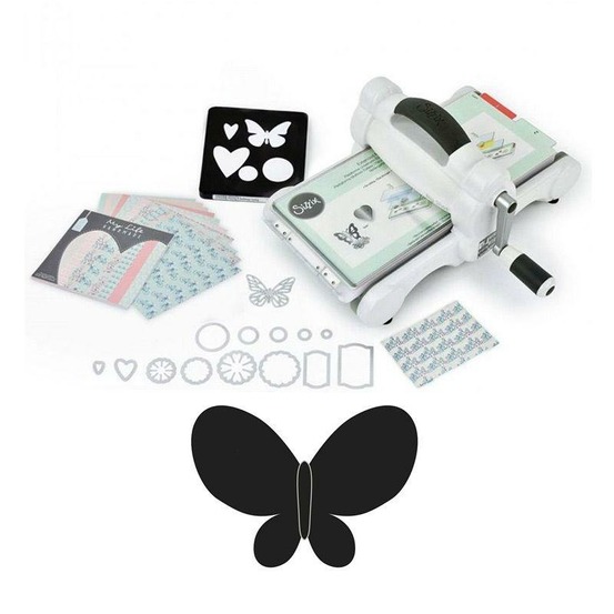 Machine de découpe big shot sizzix + matrice papillon