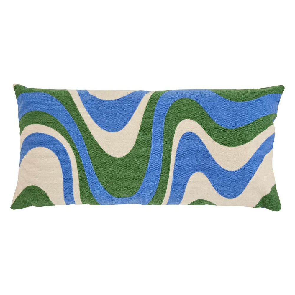 Coussin hary bleu 75x35cm