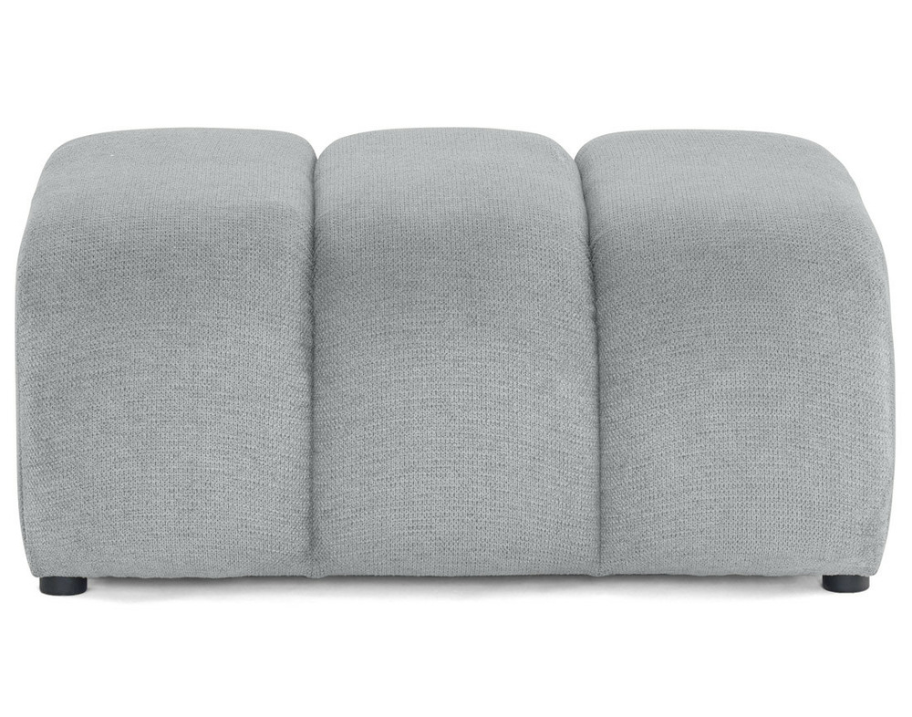 Debbie - pouf en tissu texturé