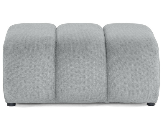 Debbie - pouf en tissu texturé