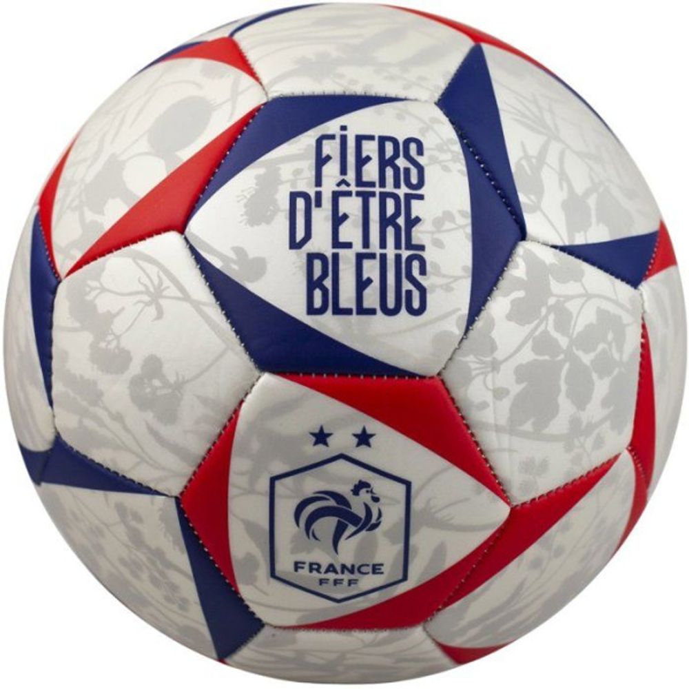 Ballon de football - - jersey floral - t5 - tricolore