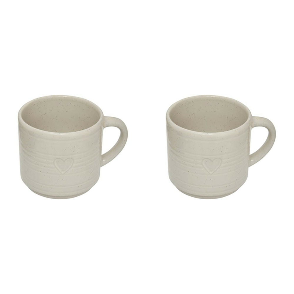 Lot de 2 mugs en céramique 