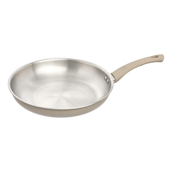 5five - poêle solstice d30cm aluminium beige